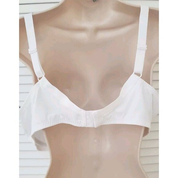 NWT PLAYTEX LIFT FULL COVERAGE UNDERWIRE WHITE BRA SIZE 40C - Picture 4 of 6